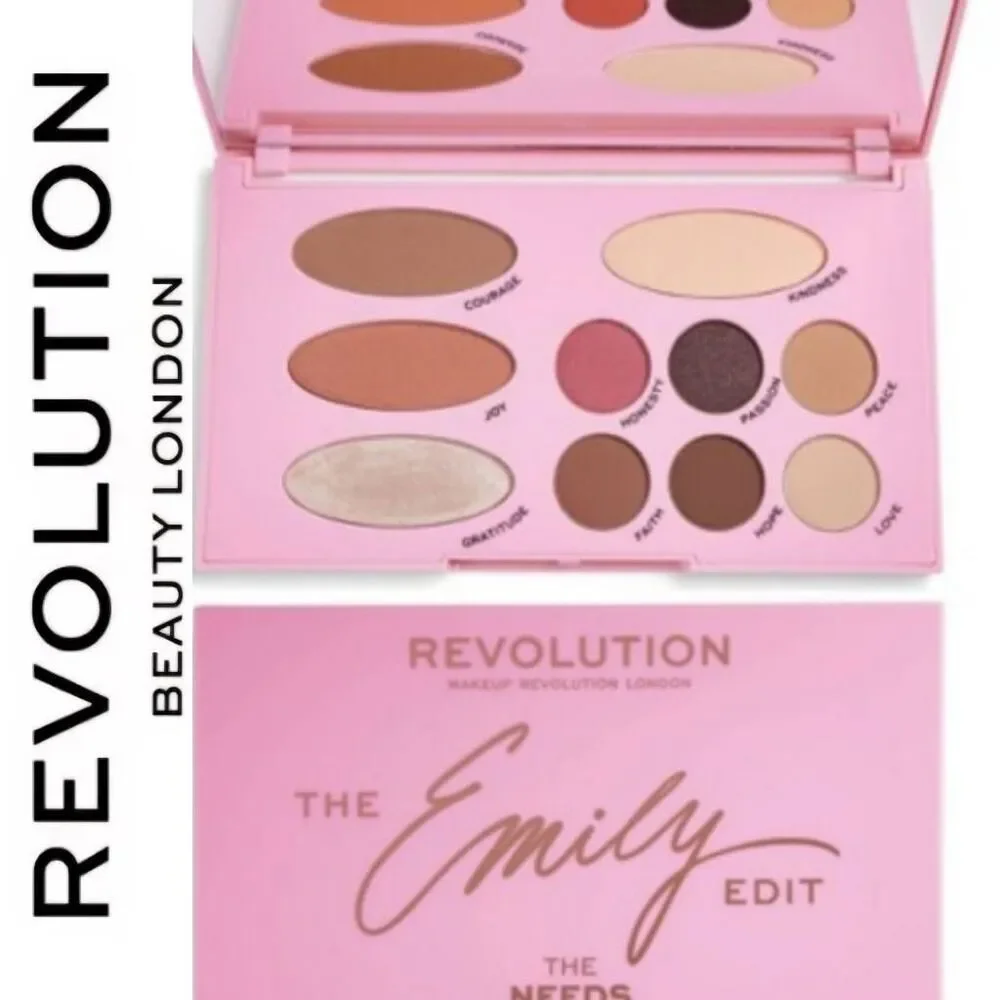 Revolution Beauty‎ X The Emily Edit- The Needs Palette